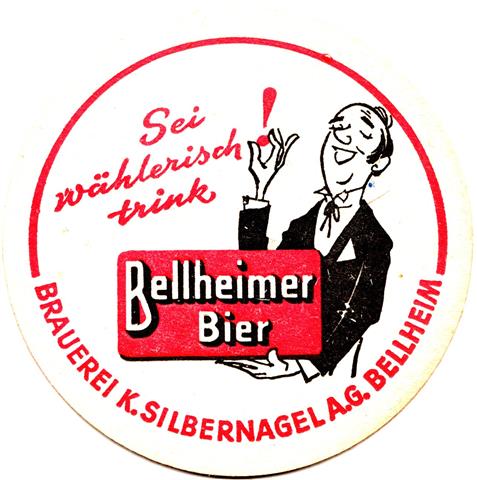 bellheim ger-rp bellheimer sei 1-2a (rund215-sei w�hlerisch-schzarzrot)